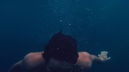 Person under vattnet